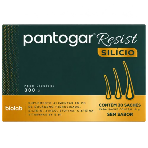 PANTOGAR RESIST SILICIO 30 SACHES