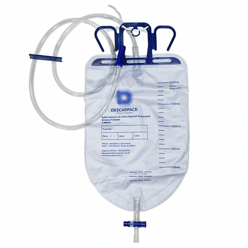 BOLSA COLET URINA 2000ML CAMA - DESCARPACK