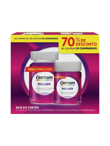 CENTRUM MULHER 60 + 30 CP