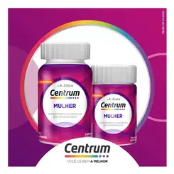 CENTRUM MULHER 60 + 30 CP