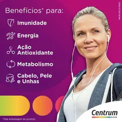 CENTRUM MULHER 60 + 30 CP