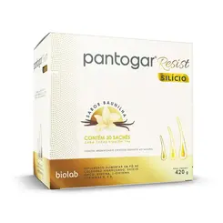 PANTOGAR RESIST SILICIO BAUNILHA 30 SACHES