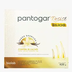 PANTOGAR RESIST SILICIO BAUNILHA 30 SACHES