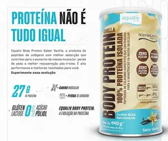 BODY PROTEIN BAUNILHA 440G EQUALIV