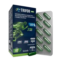 TRIFOR 60 CAPS 40 MG COL + 80 MG AC HIAL + 900 MG MSM