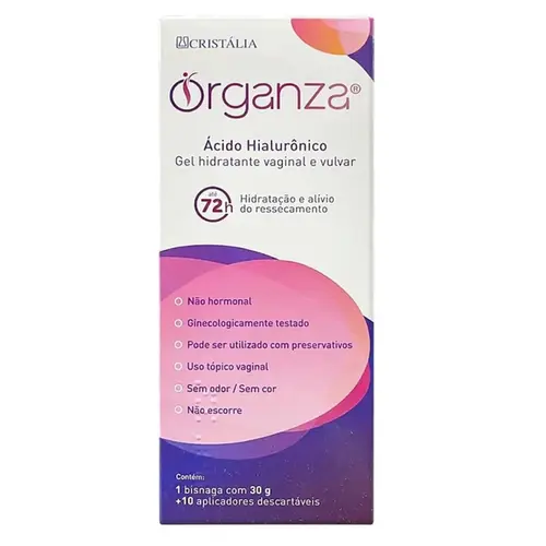 ORGANZA GEL VAGINAL 30 G + 10 APLICADORES