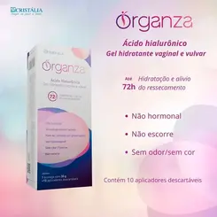 ORGANZA GEL VAGINAL 30 G + 10 APLICADORES